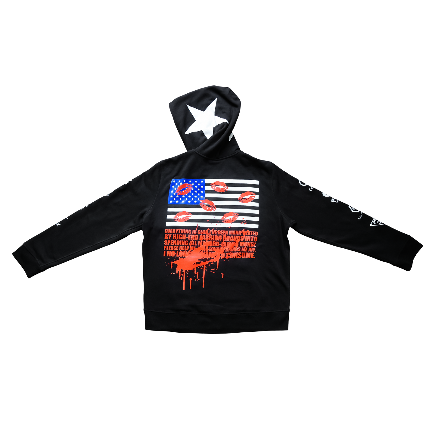 I AM A FASHION VICTIM Full-Zip Hoodie
