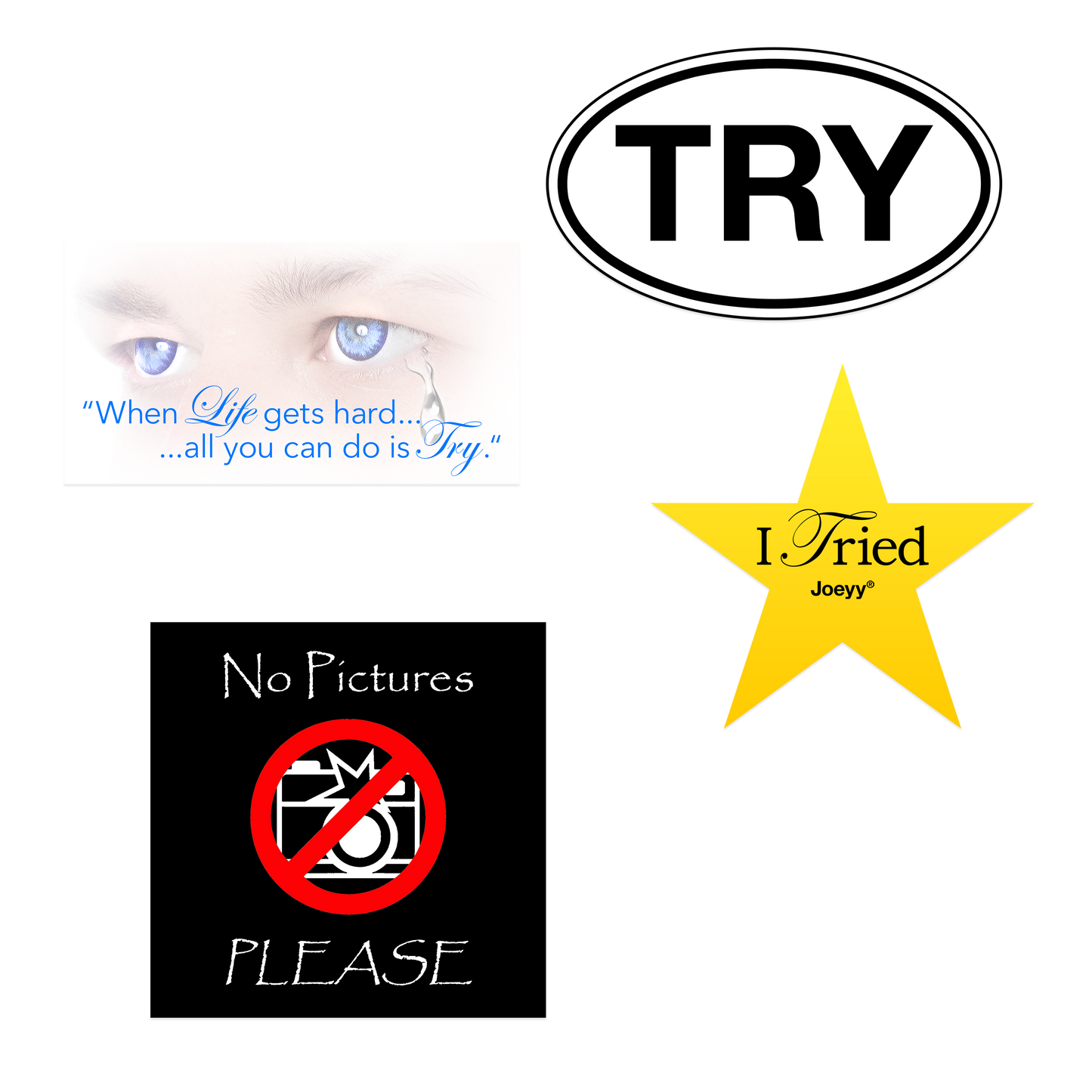 Joeyy® Official "Sticker Pack" (Joeyy® Official Tour Merchandise)